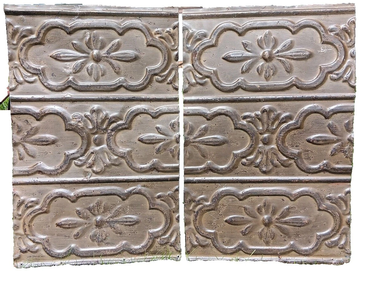 Tin Antique Original Architectural & Garden Antiques