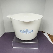 Corning Ware 1 QT Quart Sauce Maker Blue Cornflower 4 Cups