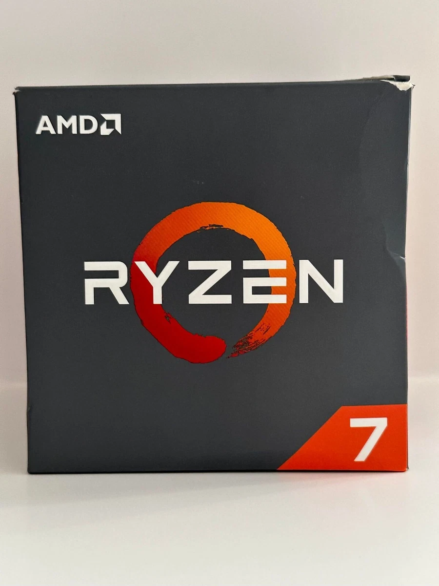 AMD Ryzen 7 2700x with Cooler (8 Core, 16 Threads, 3.7 GHz base 4.3 GHz  Boost)