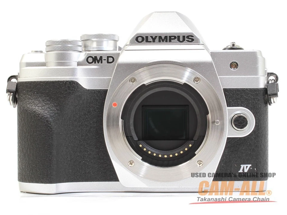 Olympus OM-D E-M10 Mark IV fotocamera digitale solo corpo - argento **molto b... - Immagine 2 di 4