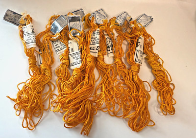 Vtg Varicor Mme MAIA Embroidery Thread yarn 10 Skeins 6 meters  #106 Brazil