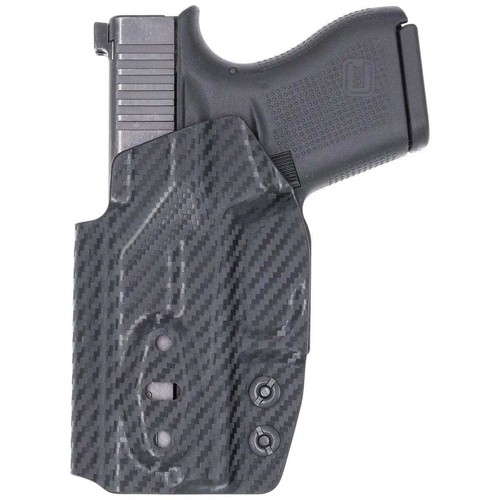 Tuckable IWB Holster fits: Glock 43X (Optic Ready) - Rounded Gear - Picture 2 of 12
