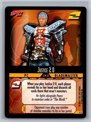 .hack ENEMY TCG Justice 2.0 #5C3 CCG DOT Breakout