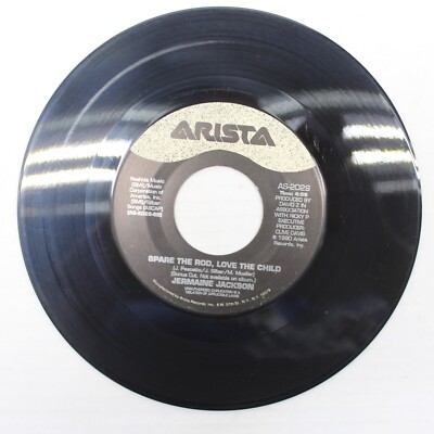 Jermaine Jackson Spare the Rod Love the Child / I'd Like to Get To Know 45 Vinyl