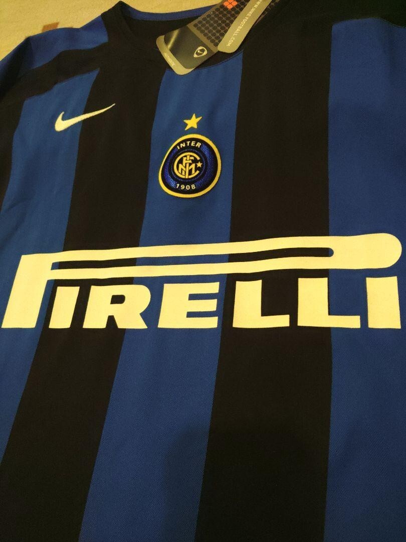 【支給品04-05NIKE Inter Milan L/S ZANETTI#4】 支給品04-05NIKE Inter Milan L/S ZANETTI#4】 - メルカリ