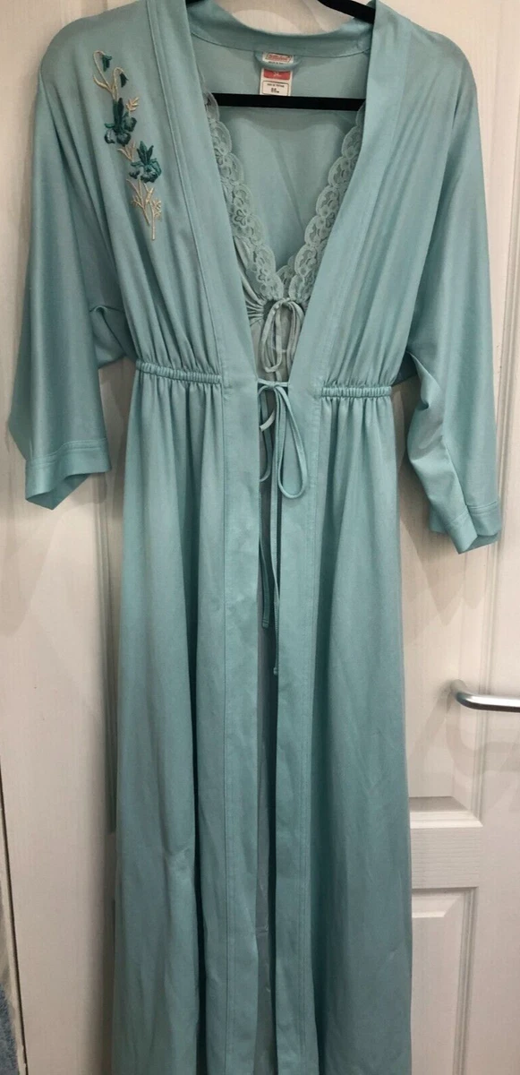 Silk nightie and robe sales