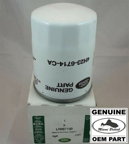 LAND ROVER OIL FILTER V8 RANGE LR3 RR SPORT LR031439 OEM - Picture 1 of 1