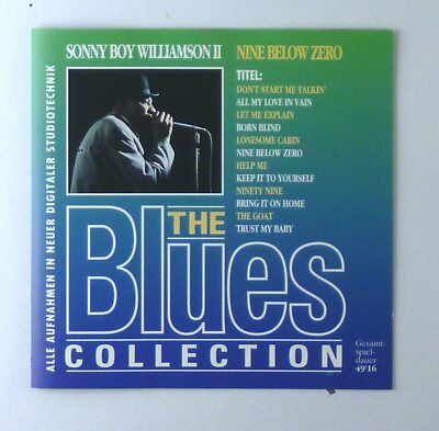CD - Sonny Boy Williamson II - Nine Below Zero - A6610