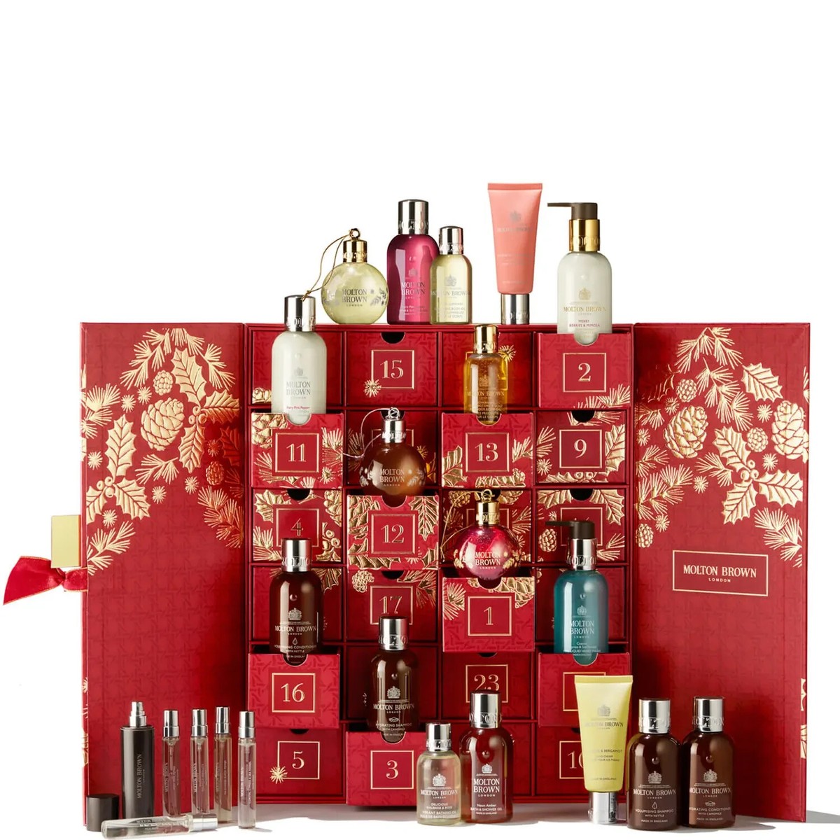 未使用Molton Brown アドベントカレンダー Molton Brown Advent Calendar Cabinet Of Scented Luxuries NEW
