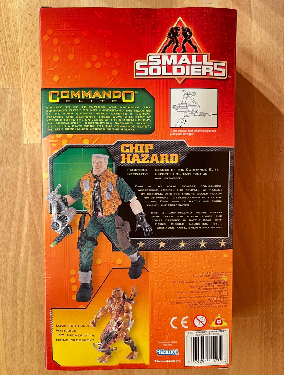 【未使用】 SMALLSOLDIERS CHIPHAZARD HASBRO - Small Soldiers - Chip Hazard Figurka kolekcjonerska