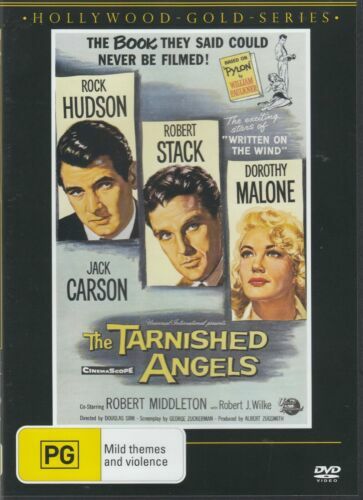 THE TARNISHED ANGELS DVD 1957 NEW R4 Rock Hudson, Robert Stack, Dorothy Malone - Foto 1 di 1