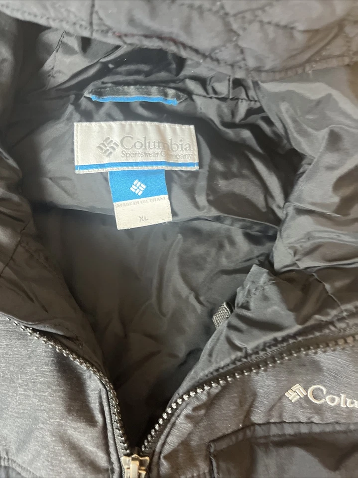 Columbia Sportswear Co. Winter Coat with Outgrown System Youth XL Black EUC - Image 3 of 4