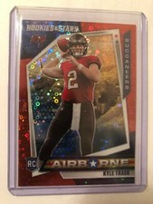 2021 Rookie & Stars Football  RC AirBorne  Card of kyle Trask #AB-21 of Bucs.