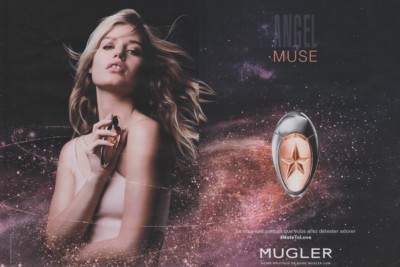 Werbepapier - Advertising Paper - Angel Muse von Thierry Mugler 2 Seiten