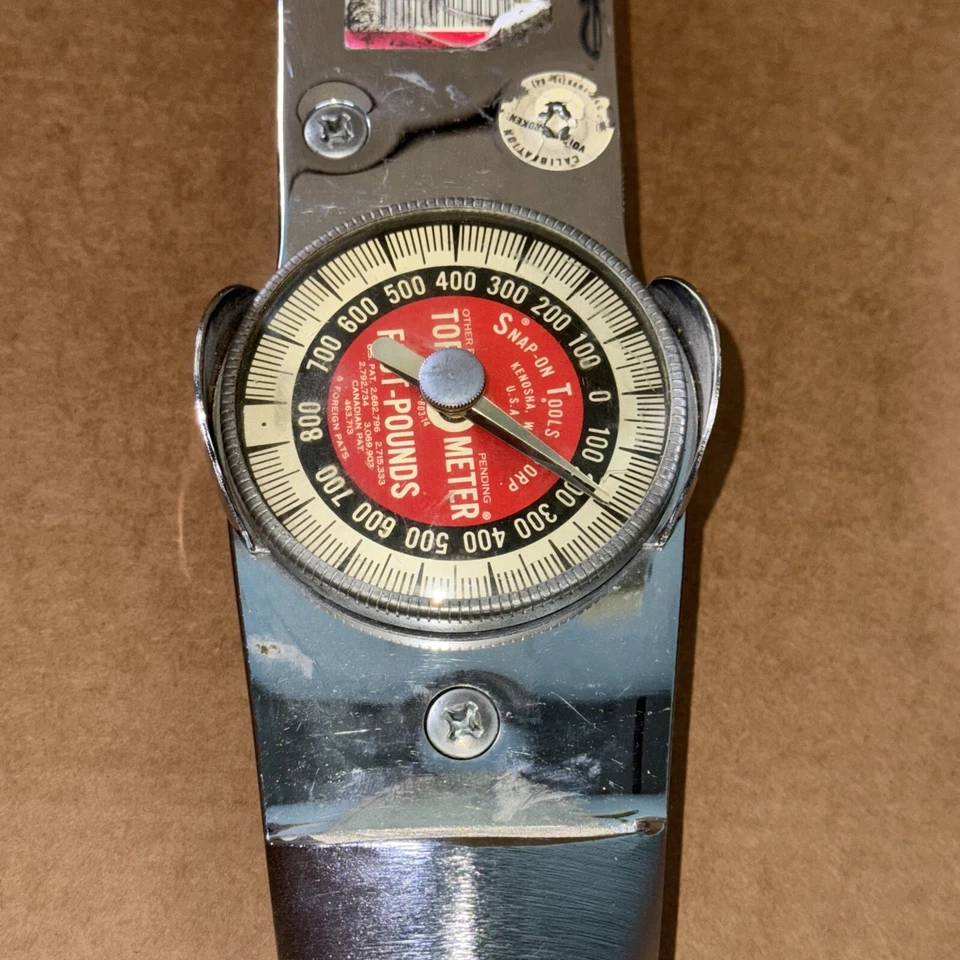 SNAP ON TORQOMETER Te803-Fu 800ft/lbs TORQUE WRENCH 800 Foot Pound 1” Drive - Image 4 of 4
