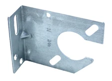 Garage Door Center Spring Anchor Plate 3 3/8" Offset Notched for 1" OD Torsion