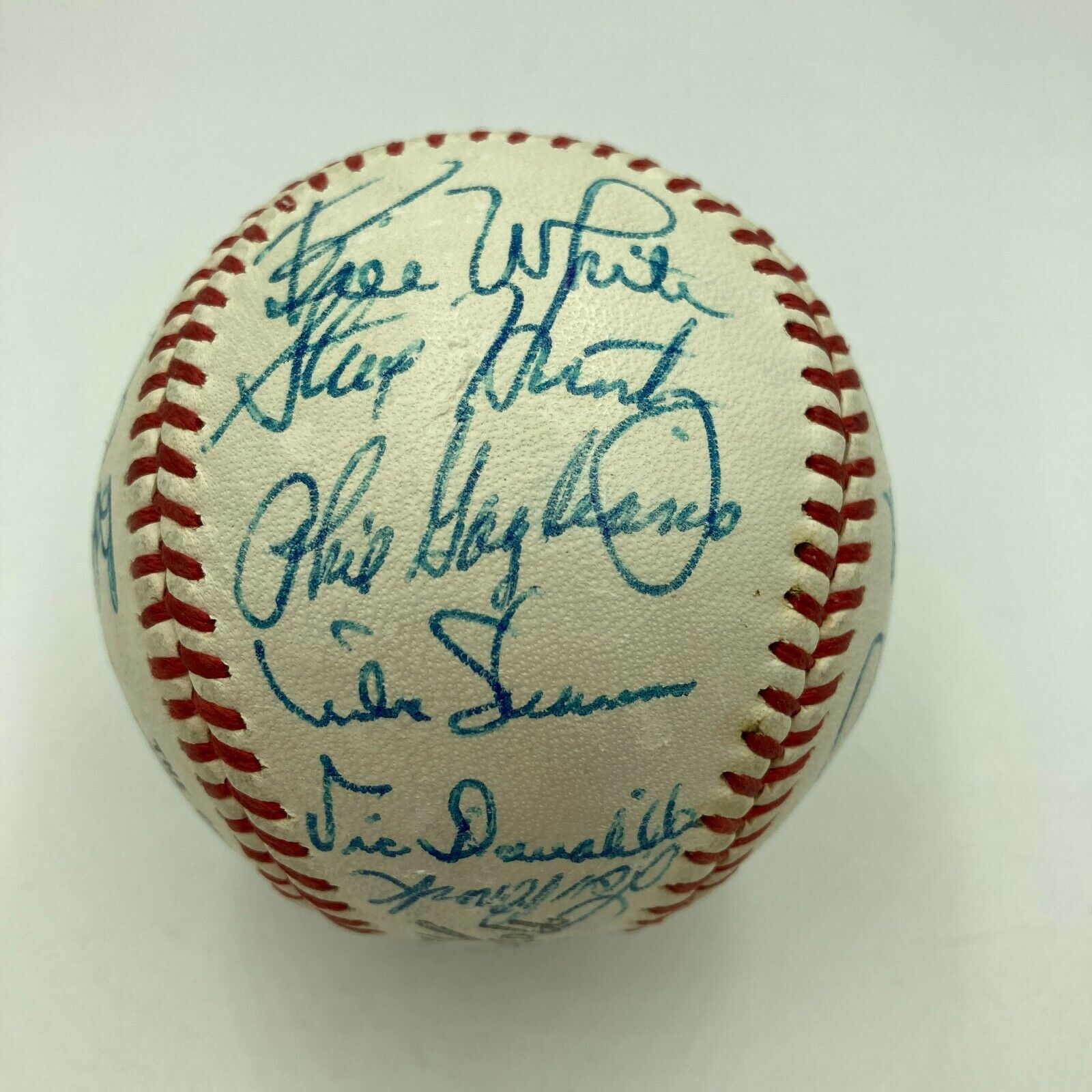 1967 St. Louis Cardinals World Series Champs Team Signed Baseball Tristar  COA - Sports Memorabilia at 's Sports Collectibles Store