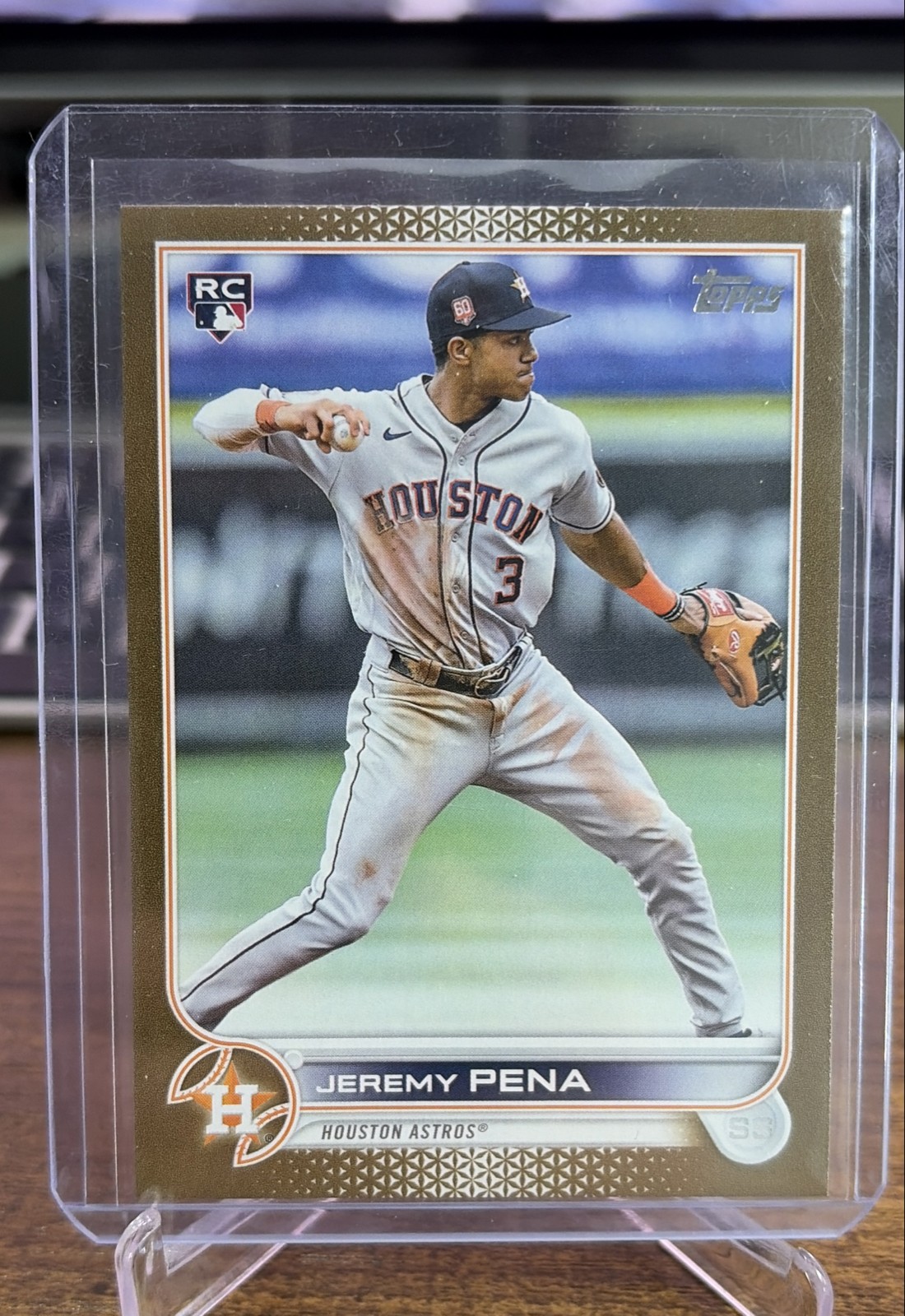 2022 Topps Update Series - Jeremy Pena #US253 Gold /2022 (RC)