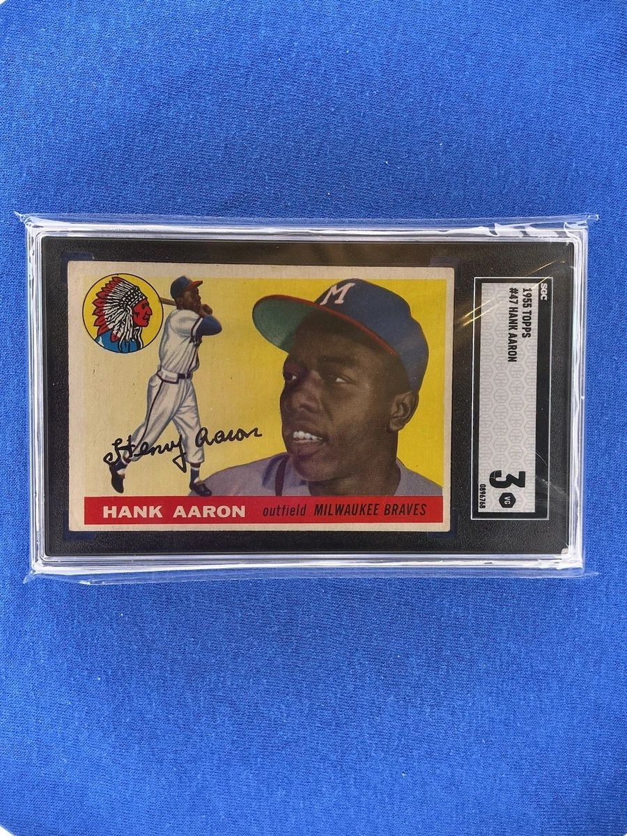 Hank Aaron Sportscard Guaranty Corporation (SGC) Baseball Sports