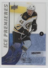 2015-16 Upper Deck Ice Premieres 384/999 Level 3 Colin Miller #173 2d8