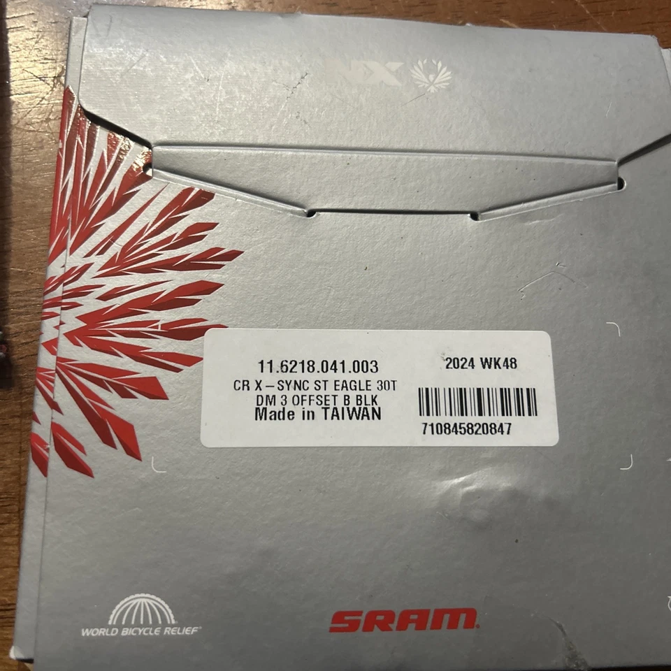 Anillo de cadena Sram Eagle X-Sync 38T montaje directo Boost aluminio 12 velocidades Foto 2 de 4