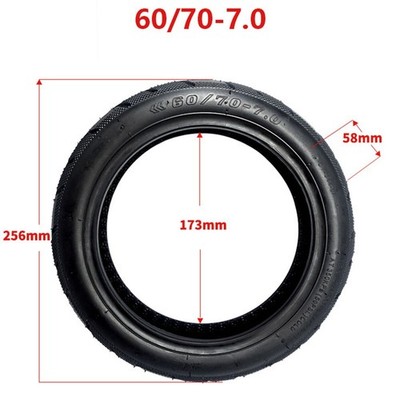 Rubber Scooter Tyre 60/70-7.0 Tyre For Mi4 Pro Electric Scooter Black Color