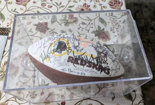 WASHINGTON REDSKINS LEGENDS MULTI- SIGNED AUTOGRAPHED FOOTBALL SEAN TAYLOR RARE