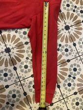 Polo Ralph Lauren Crewneck Pullover Sweatshirt 99 Retail Men L Red