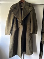 Dismounted 1951 Pattern British Army Greatcoats Inspectors Overcoat Jacket 1955