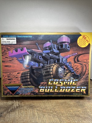 Multimac Cosmic Bulldozer- Toy Robot Transform Building Set 68-Pieces New 90s