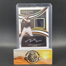 💥2022 Panini Immaculate Romy Gonzalez Eye Black Rookie Patch Auto #d 9/10💥