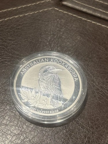 2021 Australian Silver Kookaburra 1 oz — photo from the most recent tracked eBay sale