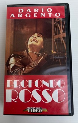 VIDEOCASSETTA VHS PROFONDO ROSSO DARIO ARGENTO MONDADORI VIDEO