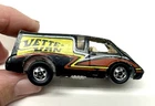 1979 Vintage Hot Wheels Vette Van Black Hi-Rakers Blackwall Diecast Car Chevy