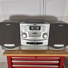 Sony CFD-ZW755 CD/Radio/Cassette Boombox VTG Cassette Player Vintage W/ Speakers