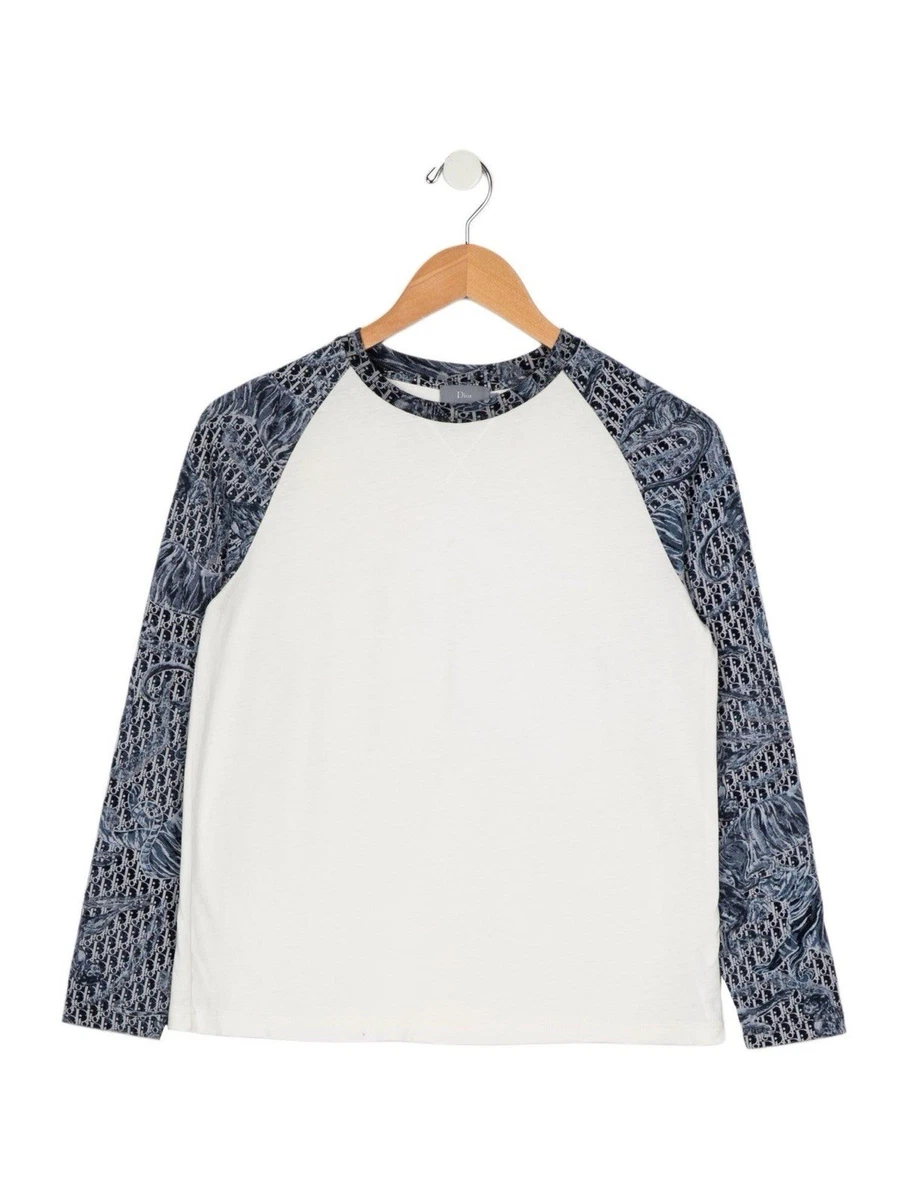 Baby Dior ロゴ スパンコール 長袖Tシャツ 10 大人もOK 【DIOR】ロゴ