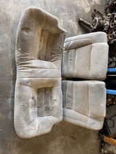 Toyota Supra Mk3 86-92 Cloth Seat Seats Set Gray Cloth Rear Left Right Oem