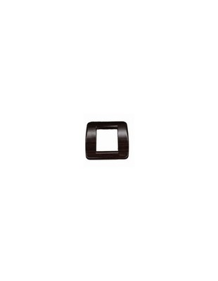 Vimar 17098.44 Round Plate 1-2 Modules Tecnopolymer Palisander