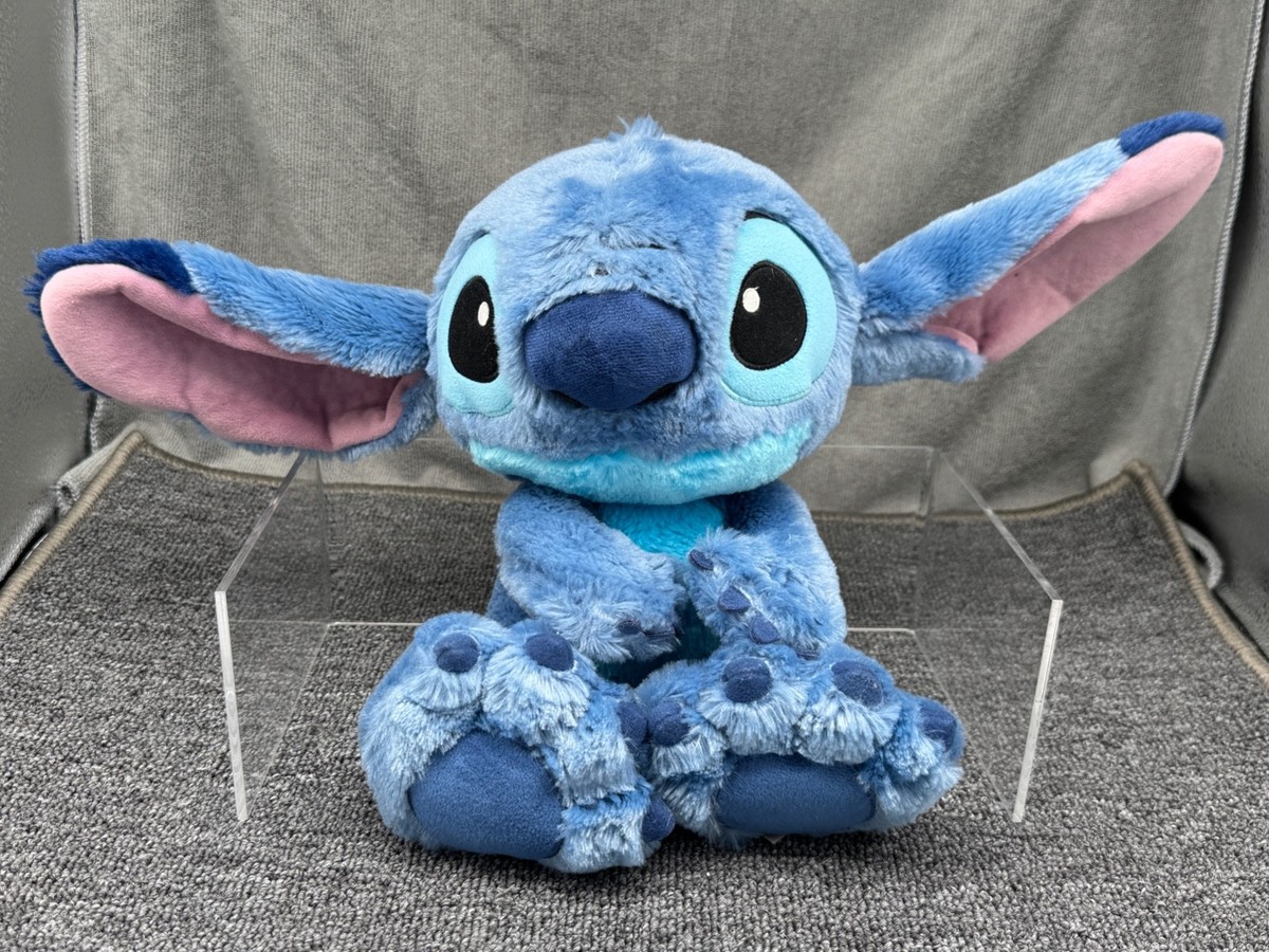 DISNEY STORE PARKS LILO STITCH BIG FEET PLUSH SOFT TOY STITCH