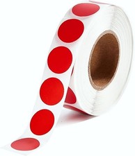 1000 Pcs round Stickers 1/2 Inch Color Circle Dot Stickers Small Code Labels for