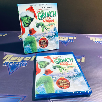 Dr. Seuss' How The Grinch Stole Christmas (Blu Ray) Grinchmas Edition Jim Carrey