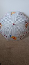 Pooh Play Ball Boys Umbrella, white color, vinyl