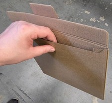 10 -10 " 27cm Pre-Sealed Bottom Mailer Boxes - Thin Durable Tape-Free Eco-Fold