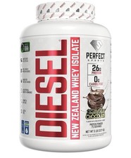 Perfect Sports Diesel New Zealand Whey Isolate Triple Rich Chocolate 5 lb Sealed