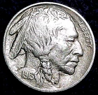 1913 TY. II BUFFALO NICKEL....SHARP HORN!........MIN. BID .01 & NO RESERVE!