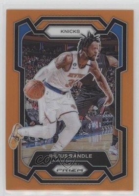 2023-24 Panini Prizm Orange Prizm 20/49 Julius Randle #18 14zh