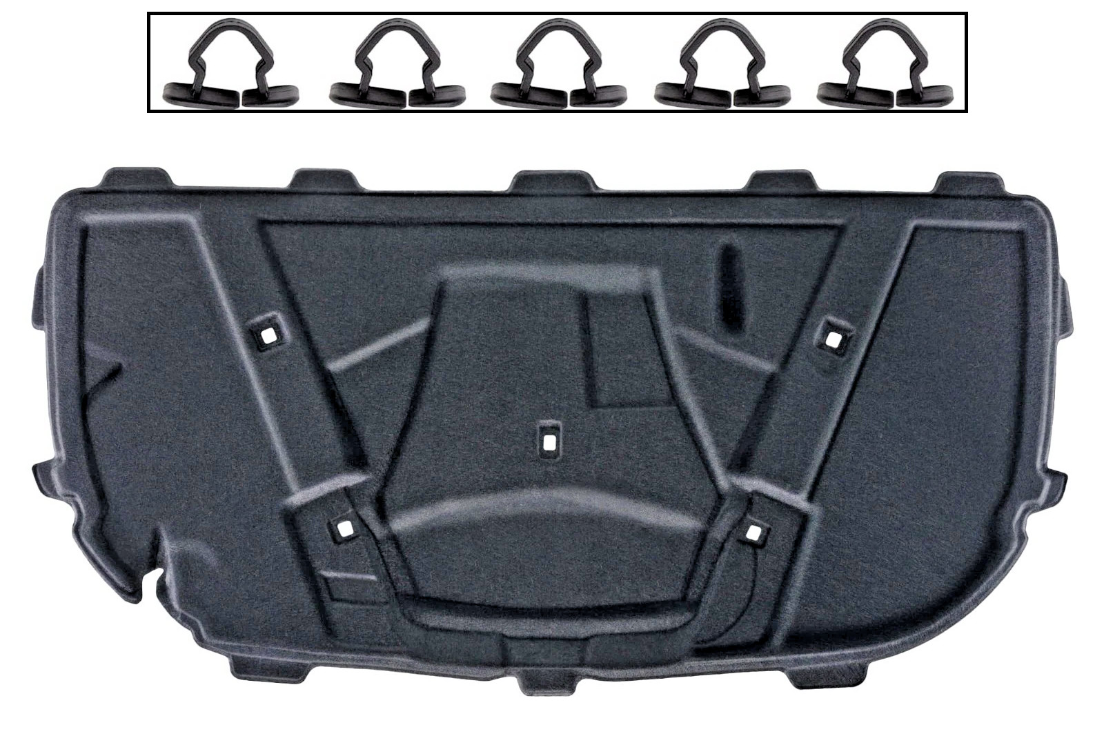 Réduire le bruit moteur de votre Audi A4 B8 avec l'isolant de capot BLIC 8T0863825H