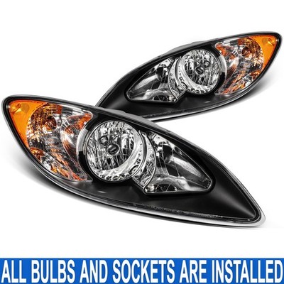 PAIR/SET Headlight Assembly W/Bulb For International Harvester Prostar 2008-2020