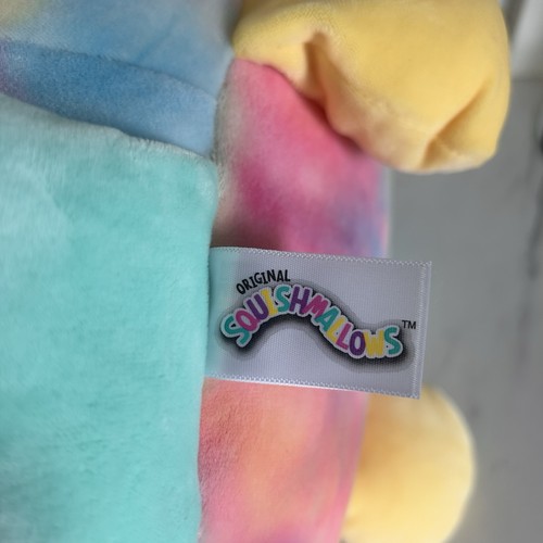 Squishmallow Opal Octopus Plush Pastel Tie-Dye 16" Great Gift New Without Tags - Picture 5 of 5