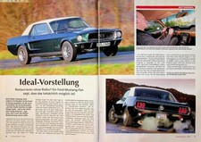 Oldtimer Praxis 04/2009 Ford Mustang Restaurierung - ein interessanter Bericht a
